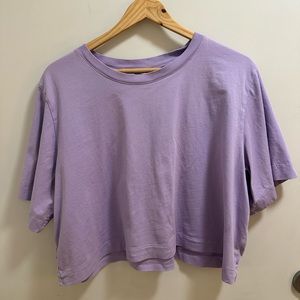 Aritzia cropped tee
